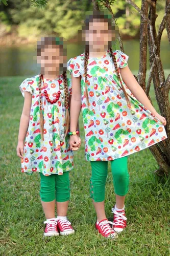 Miniatura 5 de Vestido de manga corta para niñas pequeñas, primavera y verano, The Very Hungry Caterpillar para niña de 1 a 8 años