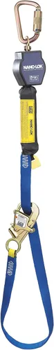 Miniatura 7 de 3M DBI-SALA Nano-Lok 3101365 - Cuerda de vida autoretráctil, 9 pies, malla de poliéster Dynema de 3/4 pulgadas, gancho de amarre, lazo de anclaje