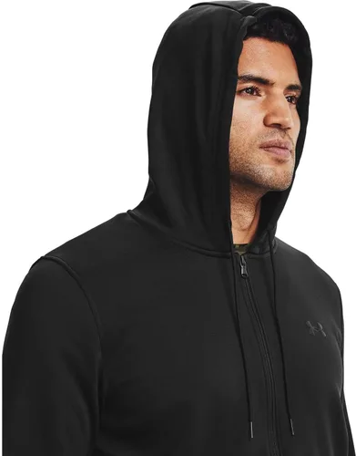 Miniatura 5 de Under Armour Rival Sudadera con capucha, cierre completo y forro polar, para hombre.