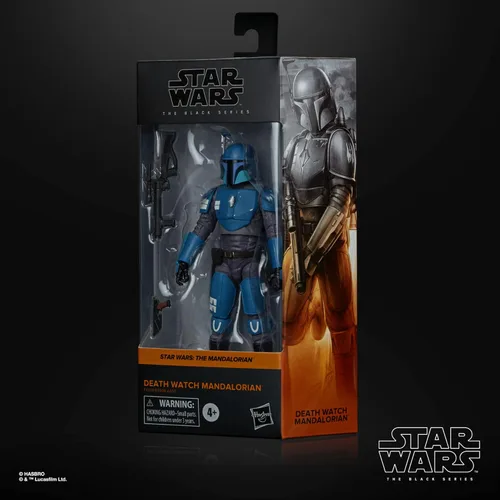 Miniatura 3 de STAR WARS The Black Series Death Watch Mandalorian Toy - Figura de acción coleccionable de The Mandalorian de 6 pulgadas, para niños de 4 años