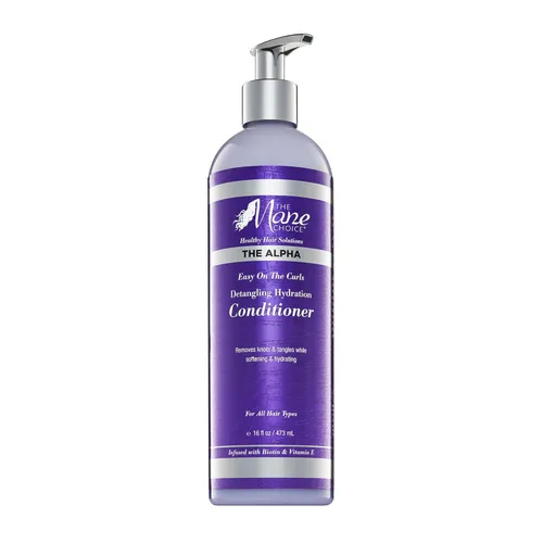 Miniatura 6 de The Mane Choice The Alpha Easy On The Curls - Acondicionador de hidratación para cabello rizado, acondicionador desenredante nutritivo enriquecido