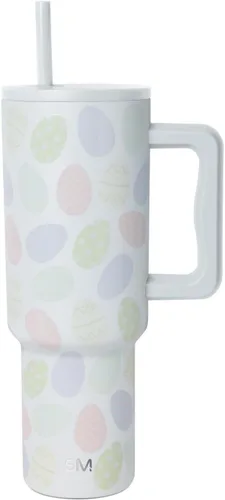 Miniatura 61 de Simple Modern Vaso Trek de 40 oz con Asa y Tapa con Pajilla Vaso de Viaje Aislado de Acero Inoxidable Apto para Portavasos Slumberland