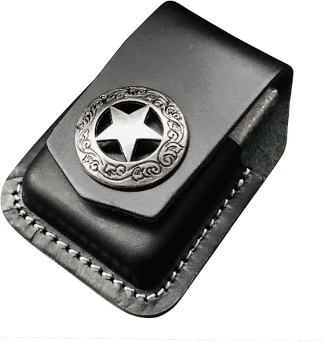 Miniatura 10 de Leather Lighter Case, Flip top Leather Lighter Pouch, Holder Case with Pocket Belt Loop,Handmade