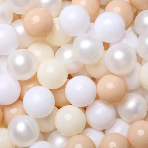 Miniatura 19 de Bolas de pozo de bolas Realhaha 50 100 200 500 Bolas de juego de plástico para bebés, niñas, niños pequeños, tienda de campaña, piscina, sala