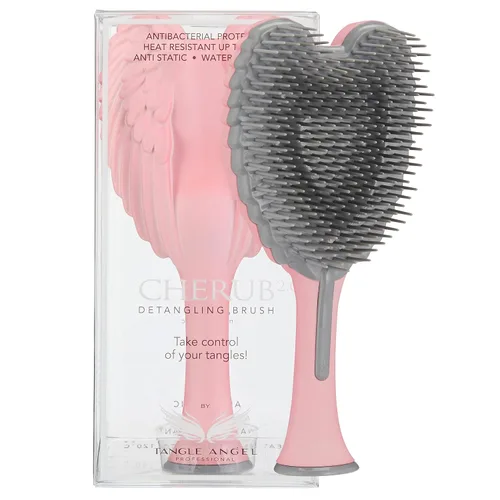 Miniatura 5 de Tangle Angel Cherub - Mini cepillo desenredante para niños, antiestático, suave, desenredante, para cabello húmedo, seco, rizado, grueso, liso u