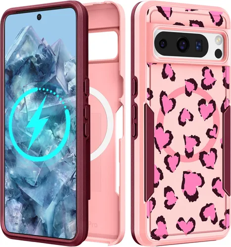 Miniatura 175 de Funda para Moto G 5G 2024 – Compatible con MagSafe para mujeres y niñas, bonita funda protectora magnética para teléfono, diseño femenino Kawaii