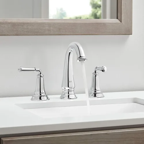 Miniatura 2 de American Standard 7052807.002 Delancey - Grifo de baño de 2 manijas de 8 pulgadas, 1.2 GPM, cromado