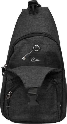 Miniatura 59 de Nupouch Mochila cruzada antirrobo, carga USB, mochila ligera para viajes, senderismo, todos los días