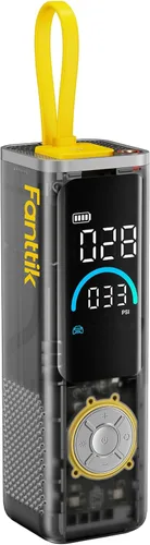 Fanttik X9 APEX - Compresor de aire portátil para neumáticos de automóvil, inflado rápido de 35 segundos, inflador de neumáticos inalámbrico de 150