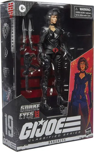 Miniatura 3 de G.I. Joe Classified Series - Snake Eyes: G.I. Joe Origins Baroness - Figura coleccionable 19, juguete de alta calidad a escala de 6 pulgadas