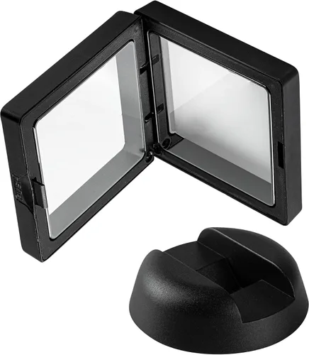 Solo soportes: Display Tek - Soportes flotantes de 2.2 x 2.2 pulgadas, 10 soportes para marcos de exhibición - Las fundas se venden por separado,