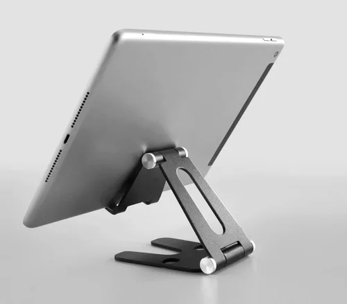Miniatura 4 de Soporte para teléfono celular, tableta, soporte totalmente plegable, soporte de muelle, organizador de montaje en cuna, estación de carga