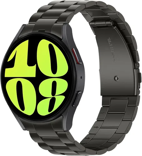 Miniatura 10 de Anlinser - Correas sin huecos compatibles con Samsung Galaxy Watch 7/6/5/4/FE Band 44mm 40mm/Watch 6 Classic Band 47mm 43mm/Watch 5 Pro 45mm/Watch 4