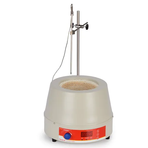 Miniatura 7 de stonylab Manto de calentamiento eléctrico con agitación, calentamiento ajustable y revolviendo Electromantles Manto de calefacción electrotérmica