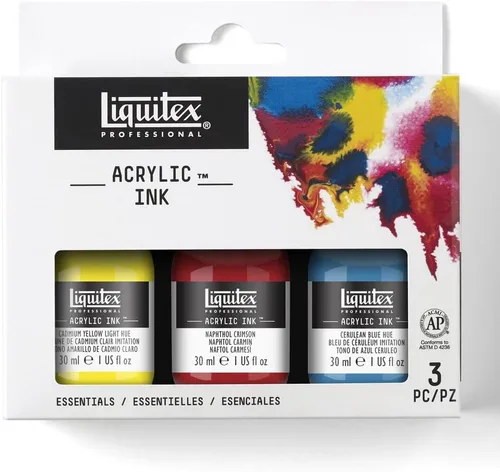 Miniatura 13 de Liquitex Tinta acrílica profesional, 1 oz (1.0 fl oz), juego de colores esenciales, juego de 6 Esencial - Juego de 6