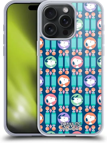 Miniatura 96 de Head Case Designs Snoopy Deco Dreams - Funda de gel suave con licencia oficial de Peanuts Blue Pattern compatible con Apple iPhone 7 Plus/iPhone 8