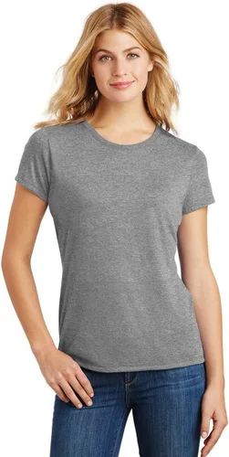 Miniatura 3 de District Made Ladies Perfect Tri Crew Tee. DM130L