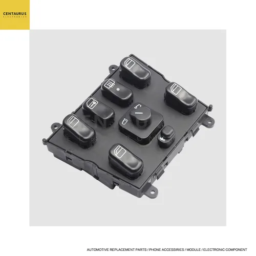 Miniatura 2 de CENTAURUS 1638206610 - Interruptor de control principal de ventana eléctrica de repuesto para ML320 1998-2003, ML430 1999-2001, ML500 2002-2003