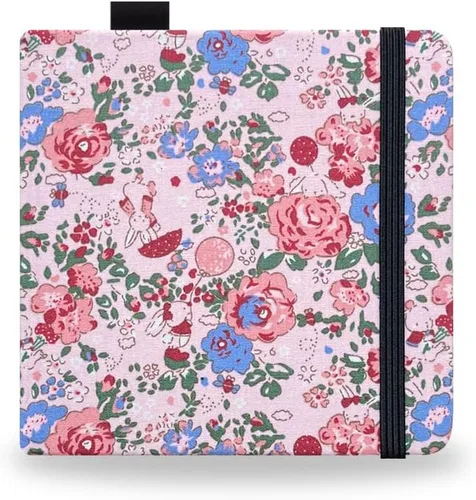 Miniatura 18 de Cuaderno de bocetos de acuarela, cuaderno de 5x5 pulgadas con cubierta de tela cuadrada portátil, 20 hojas de papel de dibujo texturizado