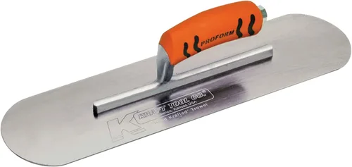 Miniatura 2 de Kraft Tool CF438PF Paleta de piscina de acero al carbono con mango ProForm, 16 x 4 pulgadas