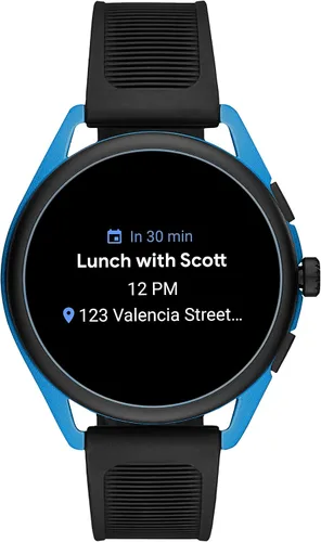 Miniatura 6 de Emporio Armani - Smartwatch 3 con tecnología Wear OS de Google con altavoz frecuencia cardíaca GPS NFC y notificaciones de celular inteligente Negro