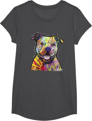 Miniatura 40 de Beware Of Pit Bulls, Dean Russo Pitbull Original - Camiseta para amantes de los perros, Negro