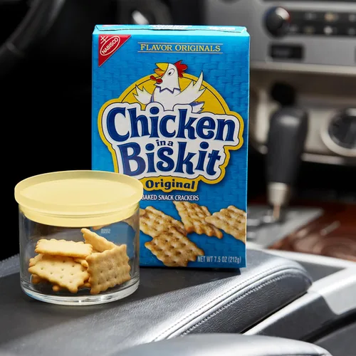Miniatura 8 de Chicken in a Biskit Galletas horneadas originales, aperitivos a granel, 6 cajas de 7.5 onzas