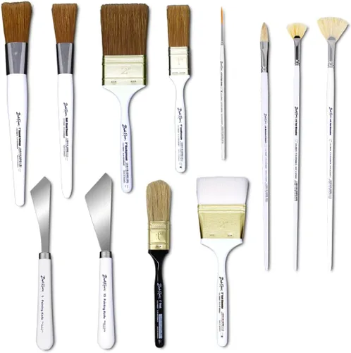 Miniatura 3 de Bob Ross - Pinceles y cuchillos para pintura al óleo