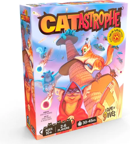 Miniatura 9 de CATastrophe Un Juego de 9 Vidas El Juego de Mesa Perfecto para la Noche Familiar y Amantes de los Gatos A partir de 10 años 2-6 Jugadores