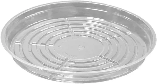 Miniatura 3 de TRUEDAYS 10 Inch 5 Pack Black Plant Saucers Flower Pot Tray Excellent for Indoor & Outdoor Plants