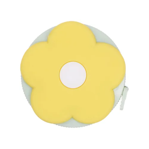 Miniatura 10 de HARFINGTON 2 cintas métricas suaves de 60 pulgadas, 4.9 ft, retráctil, mini cinta métrica de dibujos animados, regla de cinta linda para coser