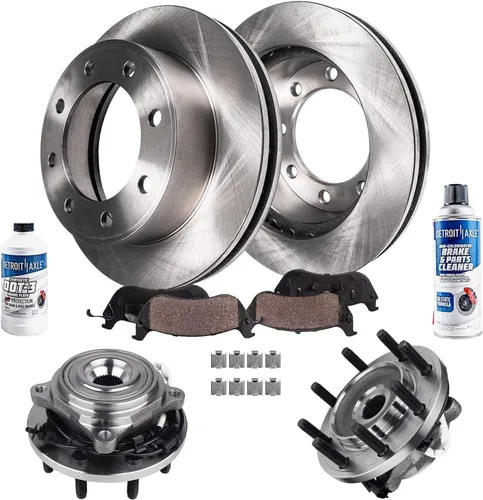 Miniatura 33 de Detroit Axle - Rotores de freno para Ford Mustang 2015 2016 2017 2018 2019 2020 2021 2022 2023 Rotores de freno de disco 2016 2017 2018 2019