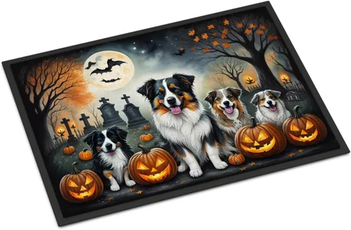 Miniatura 9 de Caroline's Treasures DAC2011MAT - Felpudo de Halloween espeluznante con diseño de Beagle, de 18 x 27 pulgadas, para interiores y exteriores