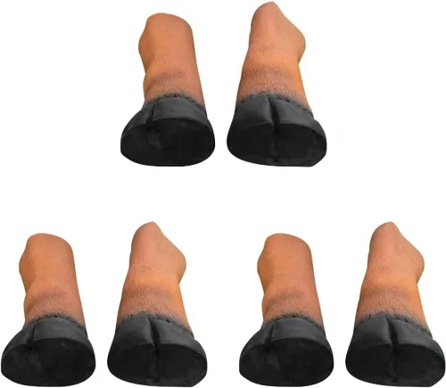 INOOMP 3 pares de guantes de Halloween para caballo fiesta de Halloween accesorios para disfraz de adulto guante de animal recuerdo de fiesta de