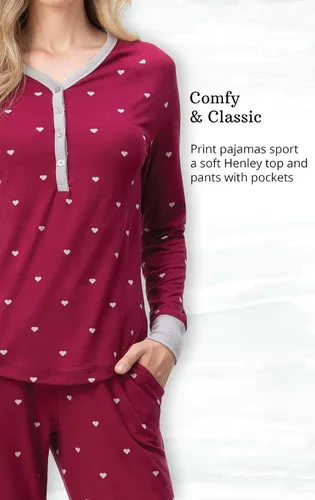 Miniatura 4 de Addison Meadow - Pijamas para Mujer, conjunto de pijama de Whisper Knit