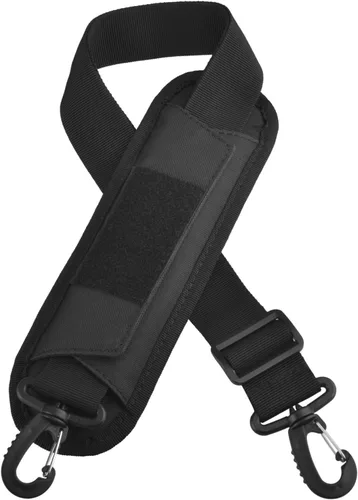 Miniatura 8 de TRIWONDER Correa de repuesto para hombro de bolso, correa ajustable con ganchos de metal acolchados para bolsos cruzados, bolsos de mensajero