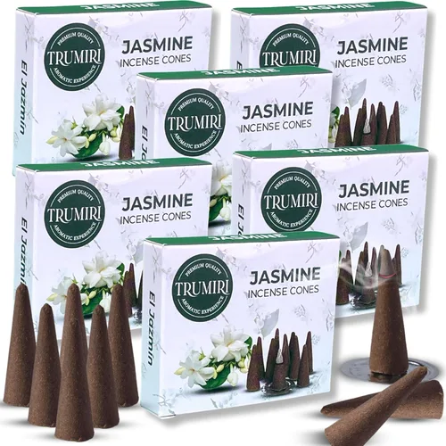 Miniatura 30 de TRUMIRI Incienso ámbar – Paquete de 20 conos (2 x 10) – Incienso de cono perfumado
