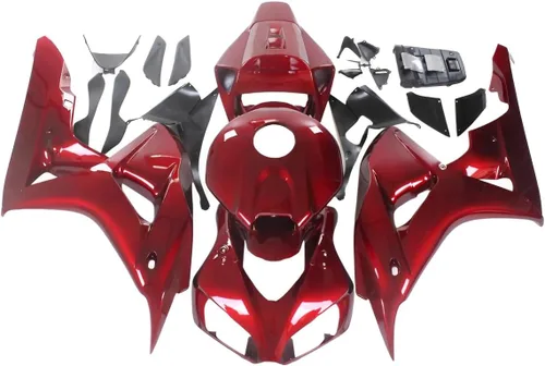 Miniatura 14 de Juego de carenado ABS negro y rojo para motocicleta Fit para CBR1000RR 2006 2007 cbr1000rr Carenados molde de inyección Carrocería Kit de carrocería