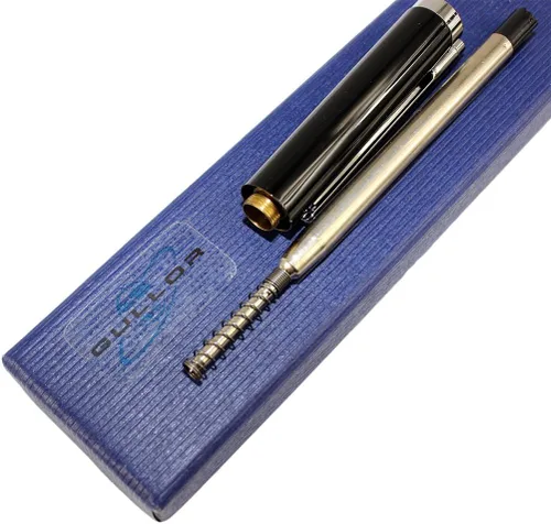 Miniatura 2 de Gullor 056 bolígrafo con clip plateado - negro
