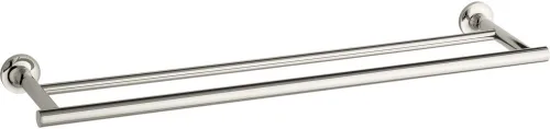 Miniatura 12 de Kohler 14375-2MB Purist® - Toallero doble de 24 pulgadas, latón cepillado vibrante