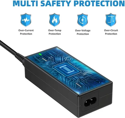 Miniatura 3 de POWSEED Cargador Surface Pro para Surface Pro 4 3, cable extra largo de 10 pies, adaptador de corriente alterna de 12 V 2.58 A, repuesto modelo 1625