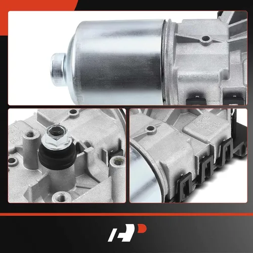 Miniatura 7 de A-Premium Motor del limpiaparabrisas delantero compatible con Hyundai Elantra 2009-2011, Elantra GT 2013, Santa Fe 2013-2018, Santa Fe XL 2019 y Kia