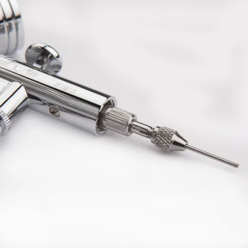 Miniatura 5 de SP470T Aerógrafo de doble acción 9 cc Air Brush Regulador de pulverización para decoración de pasteles de arte de uñas GEiNNOVA