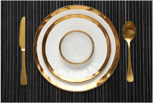 FunWheat Juego de 6 manteles individuales de vinilo lavables para mesa de comedor, manteles tejidos de plástico duradero, 12 x 18 pulgadas, fáciles