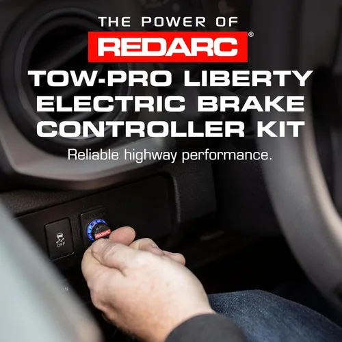 Miniatura 2 de Kit de controlador de frenos eléctricos para remolque REDARC Tow-Pro Liberty, Toyota Land Cruiser, Sequoia, 4Runner, Tundra, Tacoma, frenado