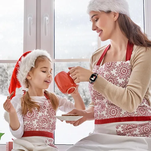 Miniatura 6 de Correas de reloj de regalo de Navidad compatibles con Apple Watch Band de 1.614 in 1.575 in para mujeres y hombres Series 9, 8, 7, correas
