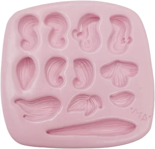 Miniatura 3 de Lindo pelo #3 molde de silicona MA 758