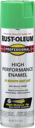 Miniatura 15 de Rust-Oleum 7515838 Pintura en aerosol de esmalte profesional de alto rendimiento, 14 onzas, aluminio