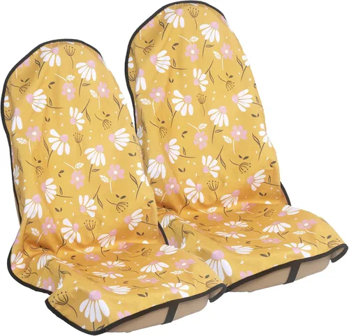 Miniatura 29 de Funda protectora de asiento de automóvil, para asientos delanteros, para entrenamiento de gimnasio, correr, nadar, playa y senderismo, impermeable