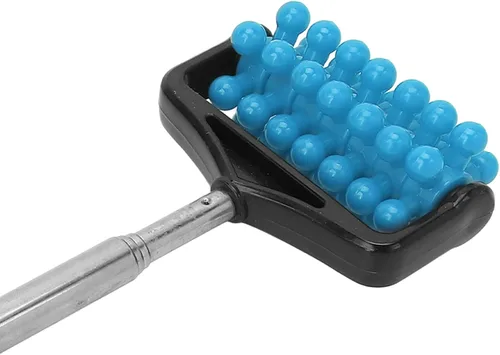 Miniatura 4 de Rodillo de masaje de espalda, masajeador de rodillo de rascar ajustable, para hombres y mujeres, para aliviar el dolor muscular en el hogar